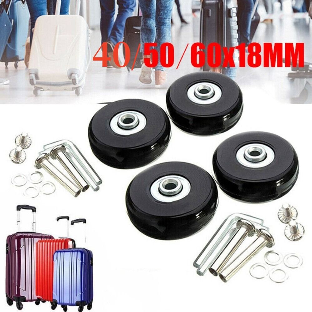 57-59MM Resistant Flexible Sil - огляд і ціна Silent Replacement Luggage Wheels