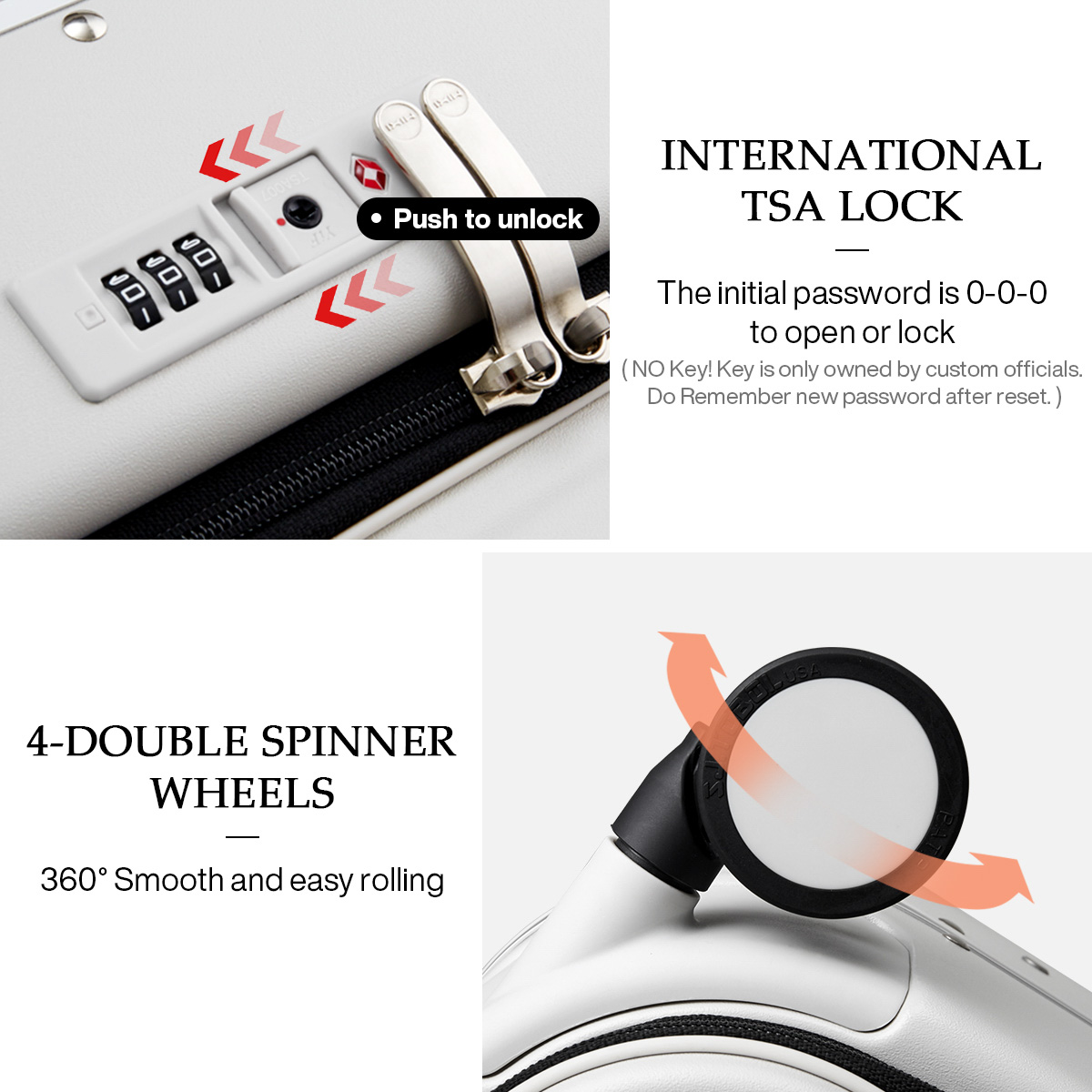 Mixi Patent Design Aluminum Fr - огляд і ціна Foldable Rolling Luggage Bag