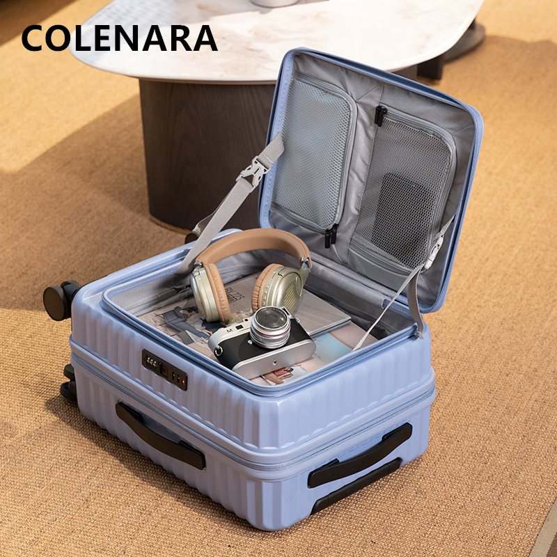 COLENARA Cabin Suitcase Front  - огляд і ціна Front Opening Laptop Luggage 24 Inch