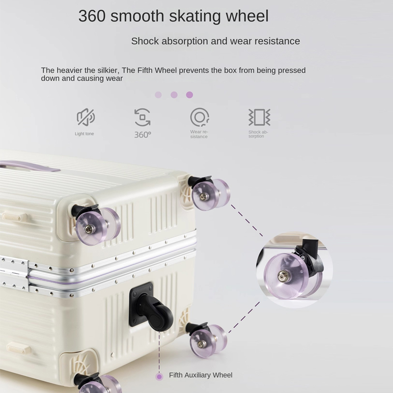 Wide Handle Rolling Suitcase A - огляд і ціна Spinner Wheel Rolling Suitcase 20 Inch